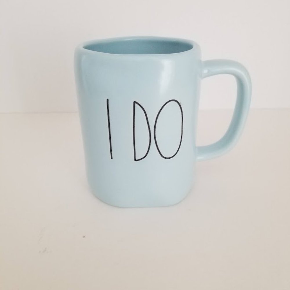 Rae Dunn Coffee Mug "I DO"